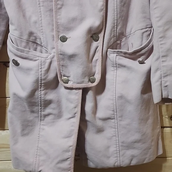 Burberry Trench Coat Pastel Pink Size 10 Preloved Girls - Picture 2 of 9